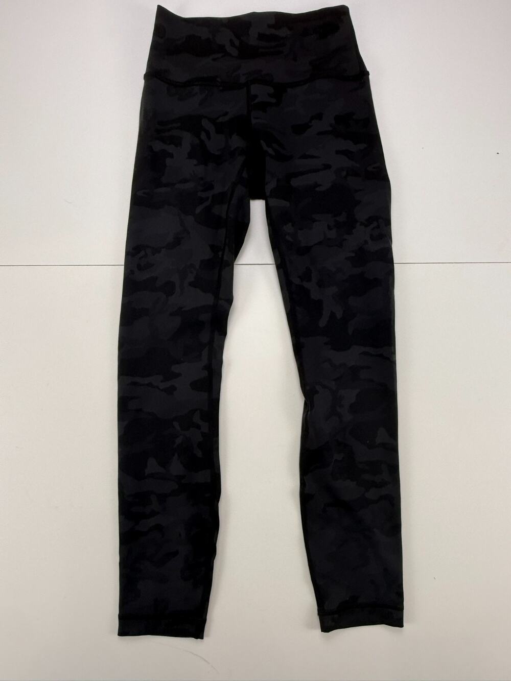 Lululemon Wunder Under HR 25 Leggings Womens 4 Incognito Camo Multi Grey